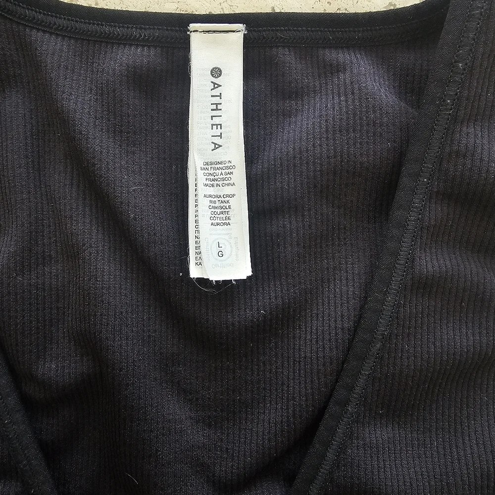 Athleta Aurora Seamless Crop Rib Tank - Picture 5 of 5